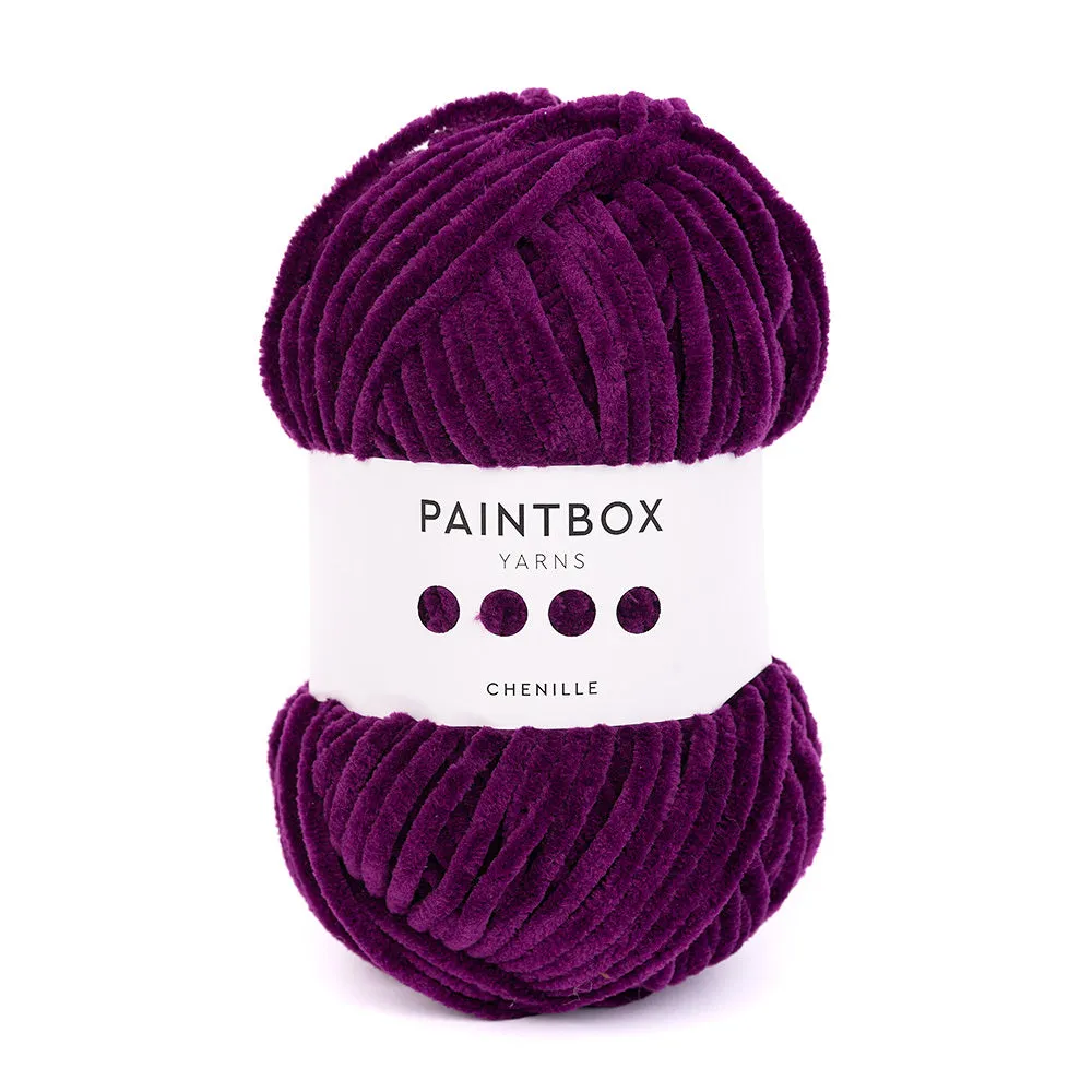 Paintbox Yarns Chenille Plüschgarn 120m Flausch