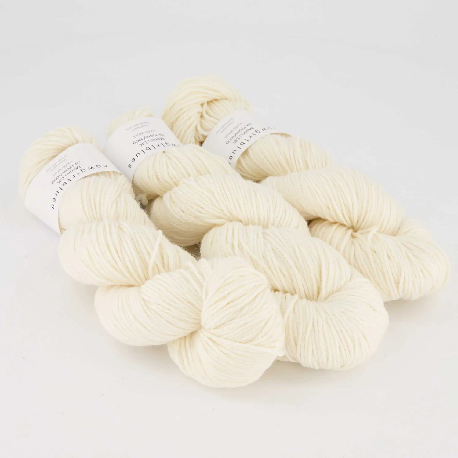Cowgirlblues Merino DK Natural Wolle ungefärbt