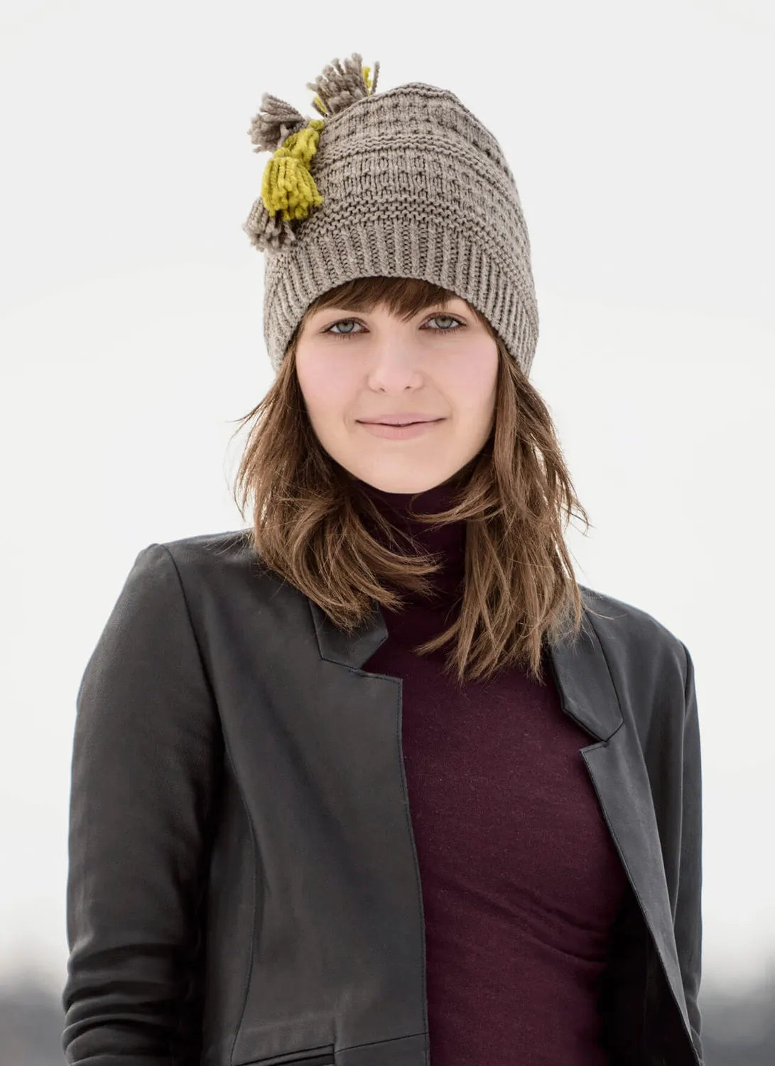 Blue Sky Fibers Classic Tonka Bay Toque Mütze Strickanleitung PDF