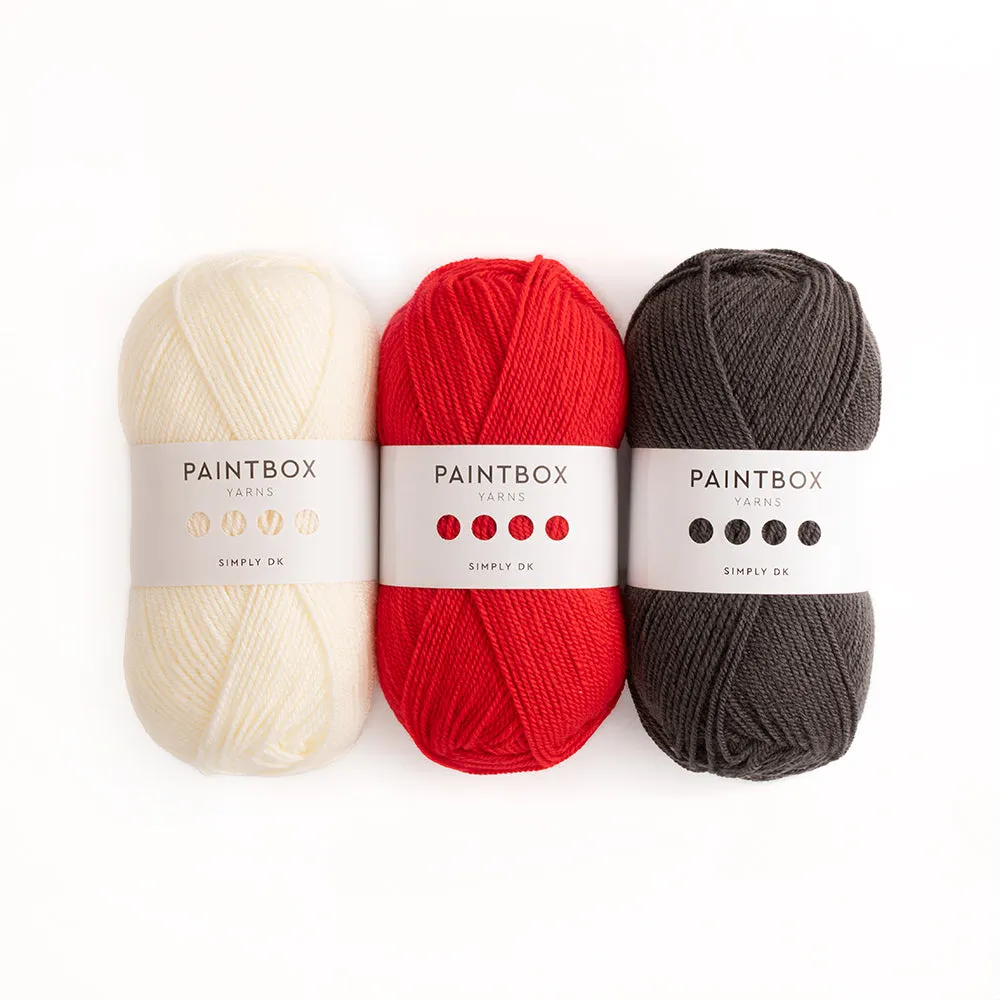 Paintbox Yarns Simply DK Häkelkit Lola Ladybird 3er Pack
