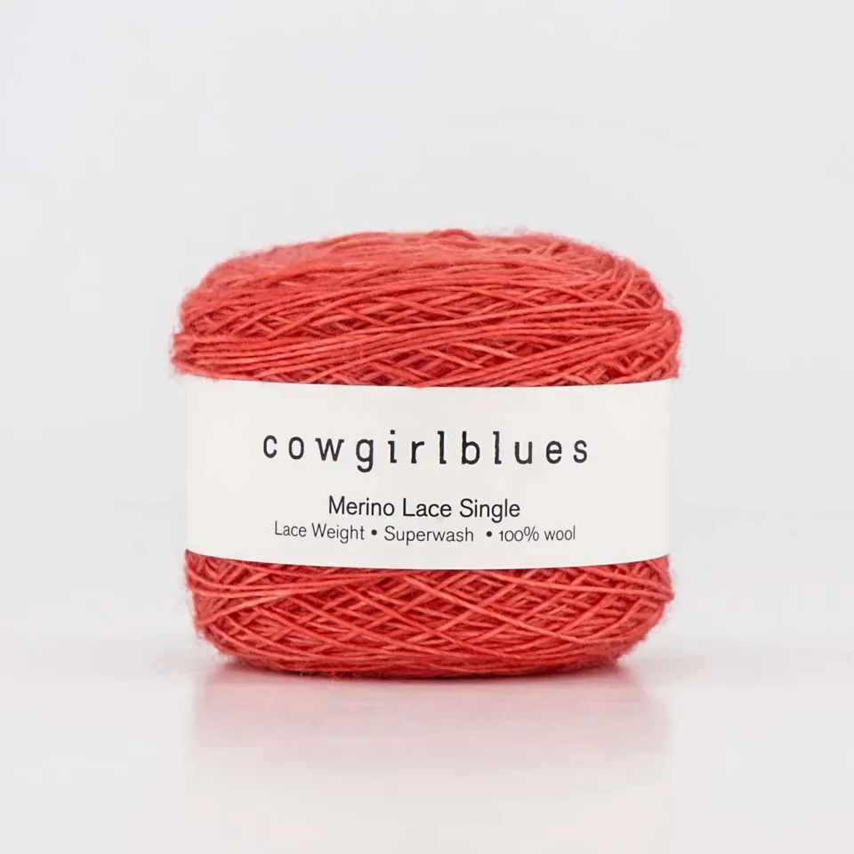 Cowgirlblues Merino Lace Ruby Grapefruit Wolle