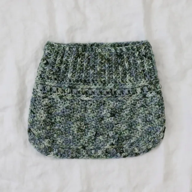 Madelinetosh Palo Duro Cowl Häkelanleitung PDF Worsted