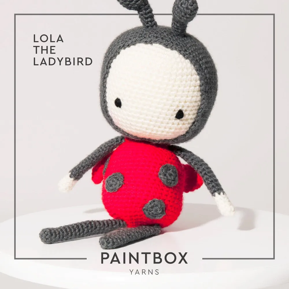 Paintbox Yarns Simply DK Häkelkit Lola Ladybird 3er Pack