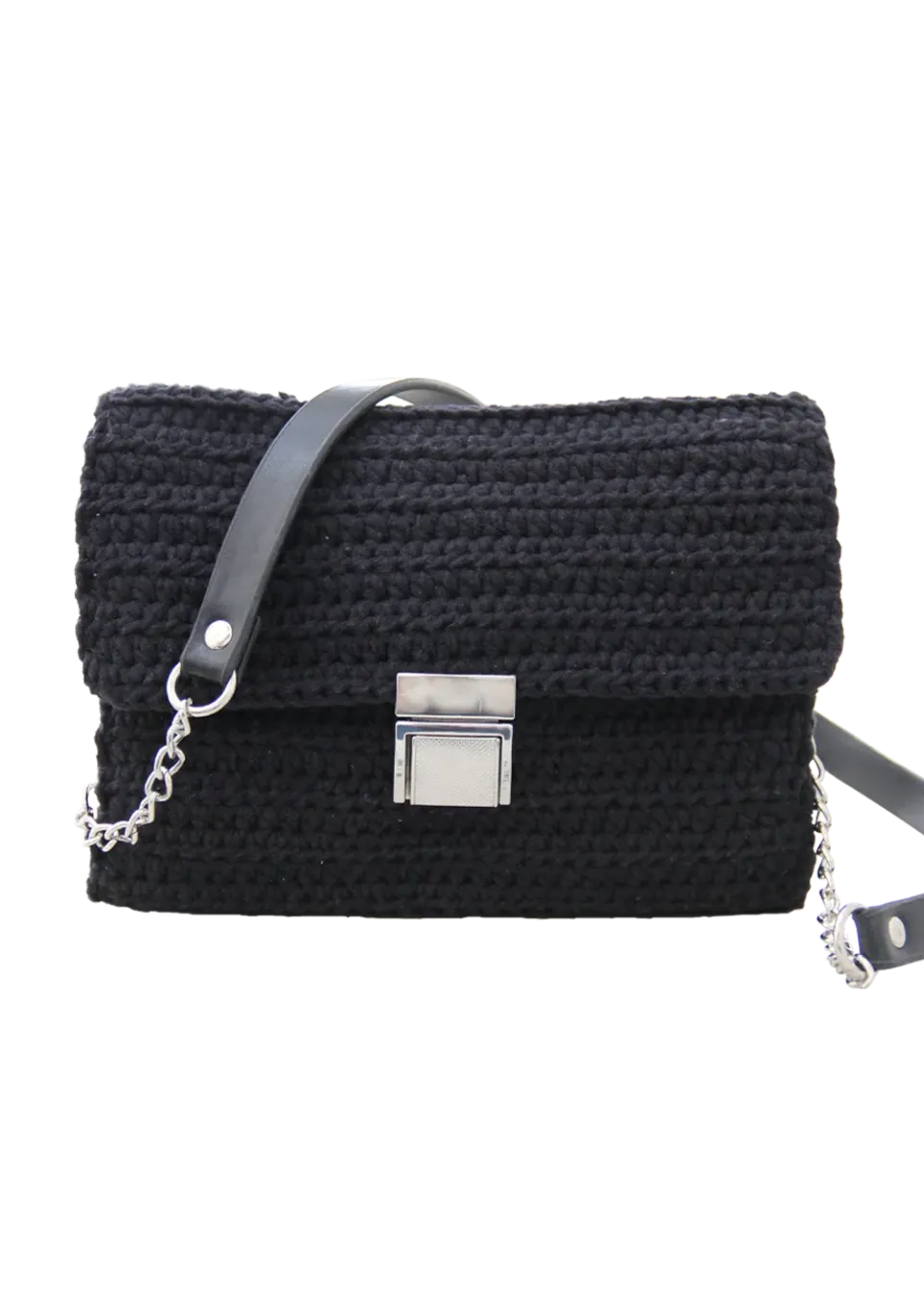 Go Handmade Chanel Stitch Häkeltasche Anleitung 18,5 cm