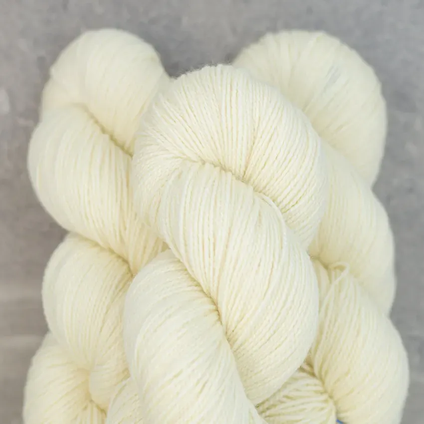 Madelinetosh Tosh Sock Natural Wolle 361m ungefärbt