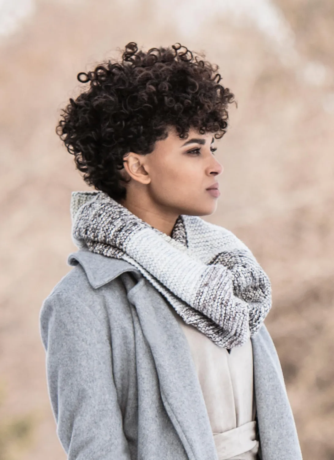 Blue Sky Fibers Classic Crosslake Cowl Strickanleitung Cotton