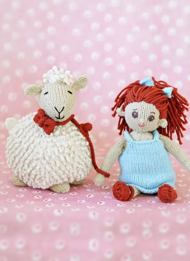 Blue Sky Fibers Spud & Chloë Dolls Strickanleitung Puppen