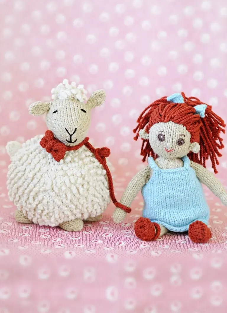 Blue Sky Fibers Spud & Chloë Dolls Strickanleitung Puppen