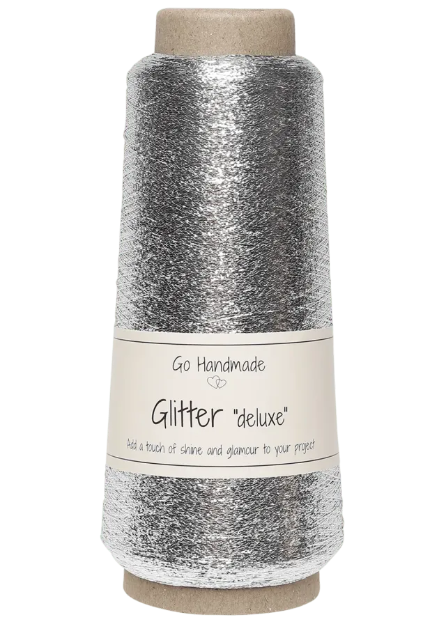 Go Handmade Glitter deluxe Beilaufgarn 100g Polyester