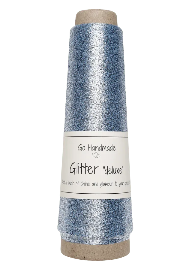 Go Handmade Glitter Deluxe Beilaufgarn 30g Polyester