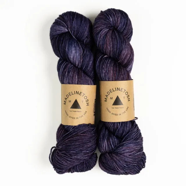 Madelinetosh Pashmina Eleven Dark Wolle 329m 3-fädig