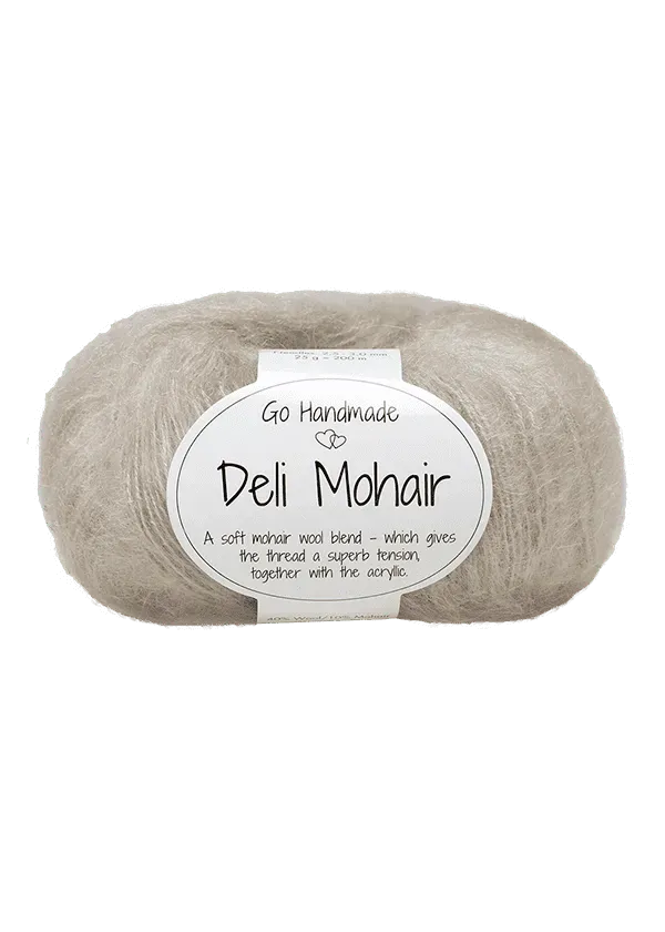 Go Handmade Deli Mohair Garn 25 g 200 m Wollmix