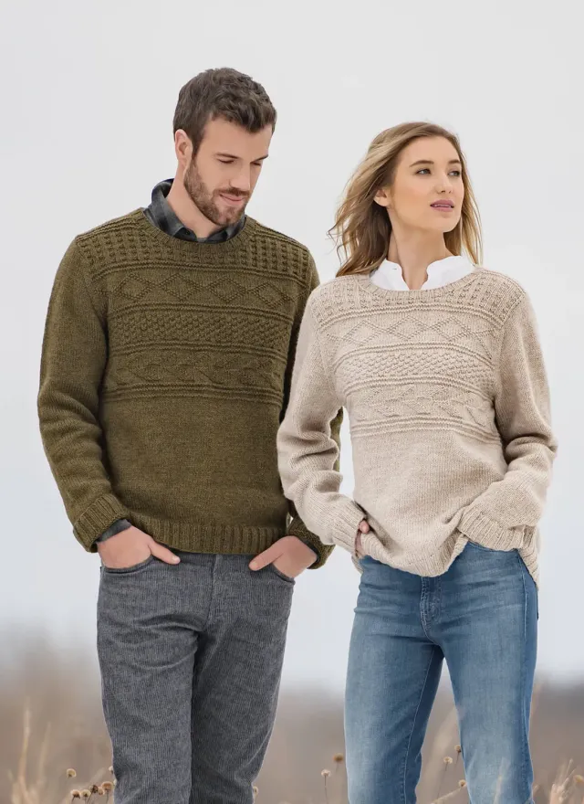 Blue Sky Fibers Pemberton Pullover 202020 Strickanleitung unisex