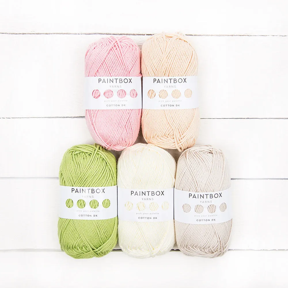 Paintbox Yarns Cotton DK Baumwollgarn 5x50g Design-Set