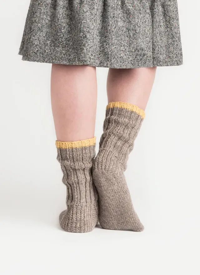 Blue Sky Fibers Classic Sanborn Socks Strickanleitung 201819