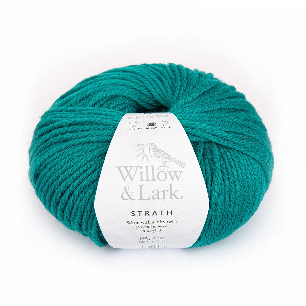 Willow & Lark Strath Chunky Strickgarn 70% Wolle