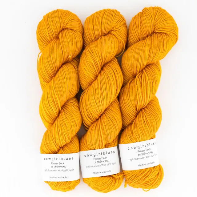 Cowgirlblues Proper Sock Saffron Wolle Sockenwolle