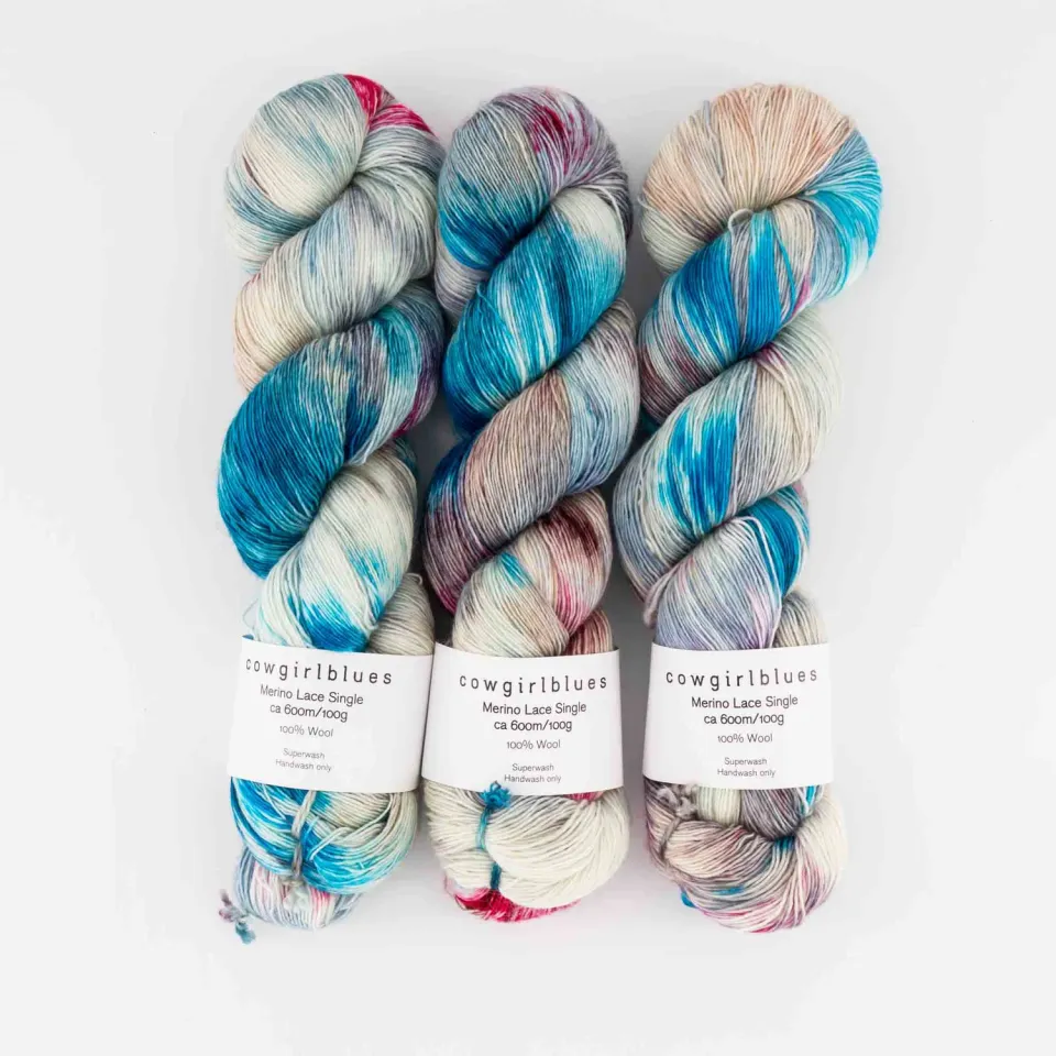 Cowgirlblues Merino Lace Diana Ross Lacegarn sanft
