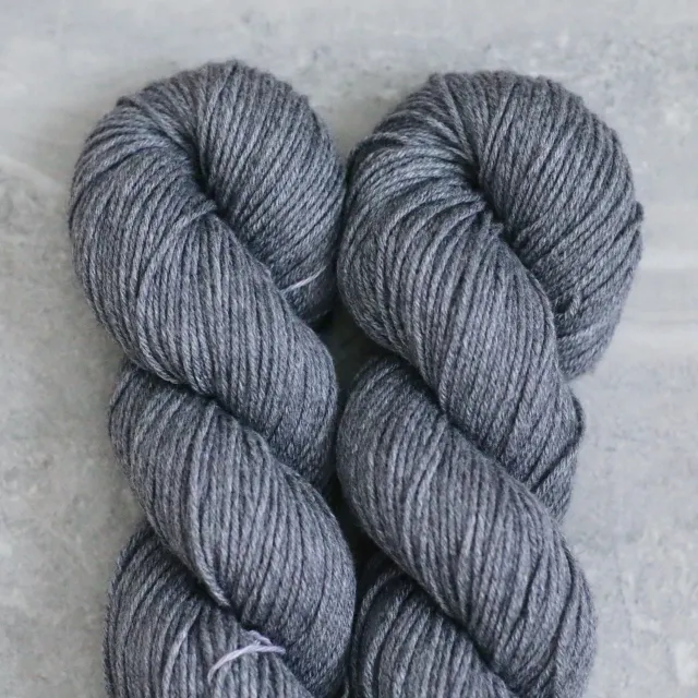 Madelinetosh Tosh Wool Cotton Dirty Panther DK Wolle 200m