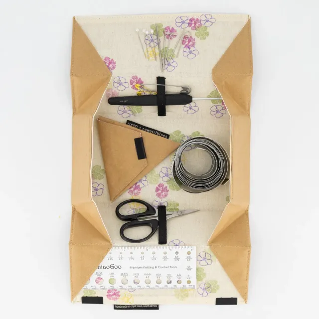 Cowgirlblues Tool Box Projekttasche recycelt creme