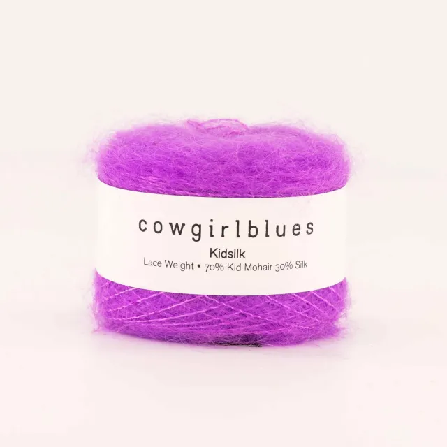 Cowgirlblues Kidsilk African Violet Wolle 50g Lila