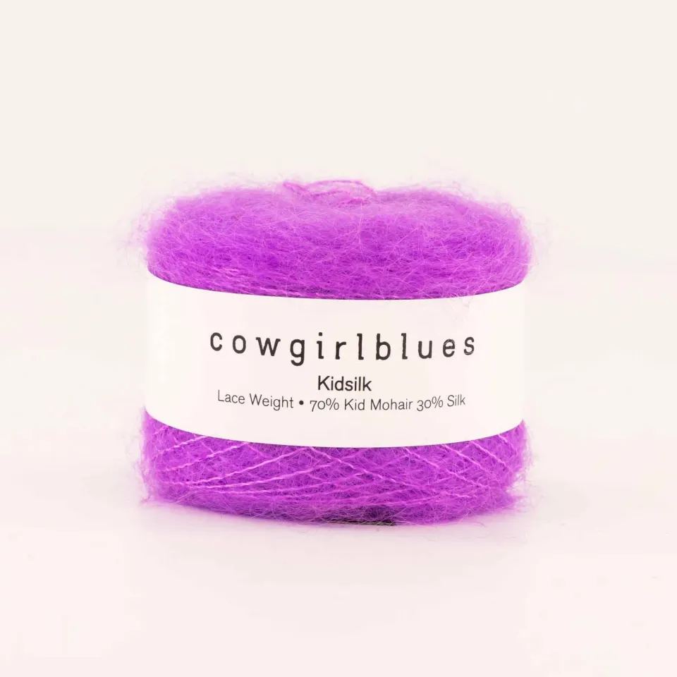 Cowgirlblues Kidsilk African Violet Wolle 50g Lila