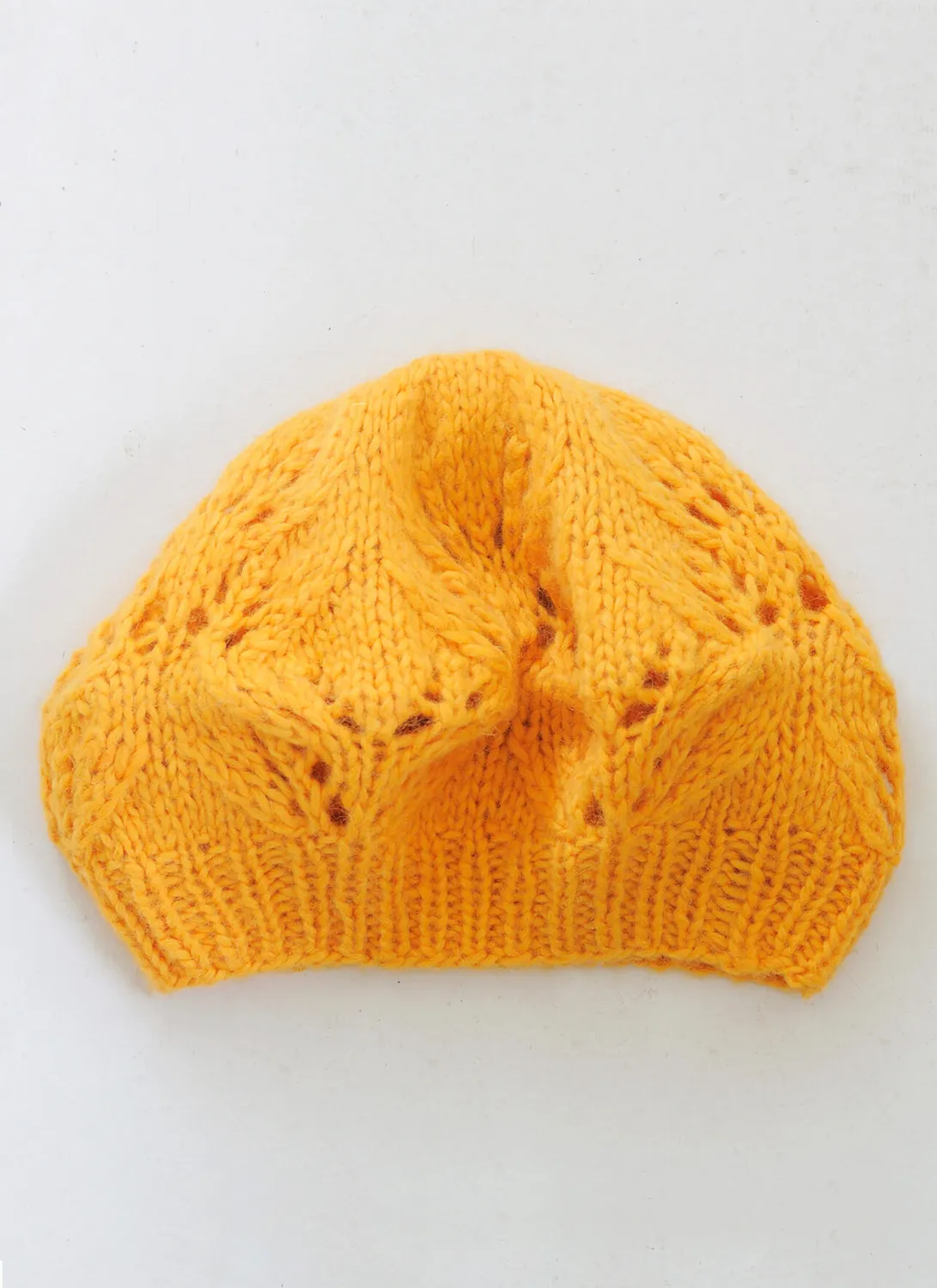 Blue Sky Fibers Classic Series Café Beret Strickanleitung CB3 Spitze