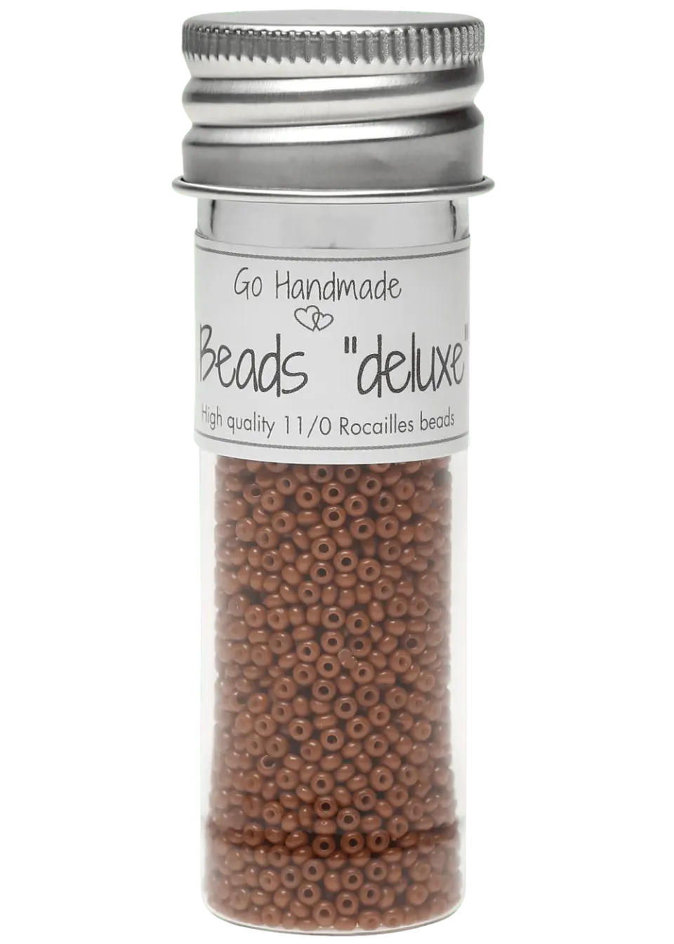 Go Handmade Glasperlen Caramel 30 g 2,1 mm Rocaille