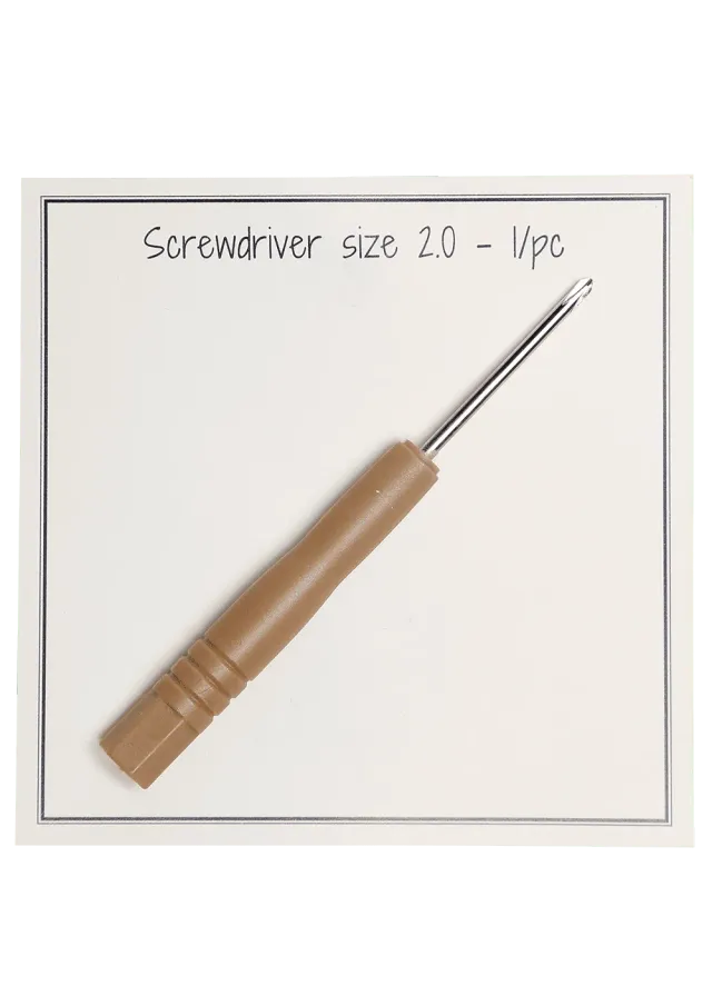 Go Handmade Screwdriver 2.0 Schraubendreher braun 1 Stk