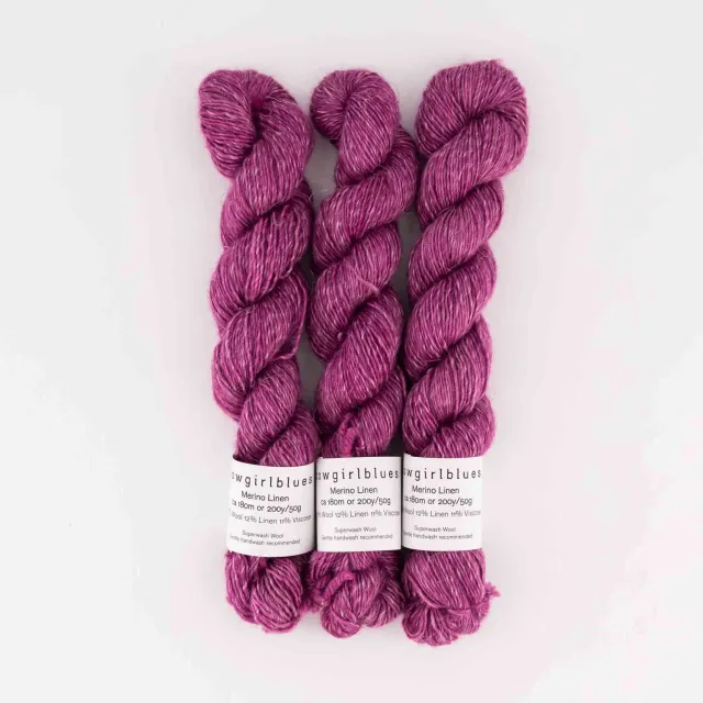 Cowgirlblues Merino Linen Girls Night Garn 50g