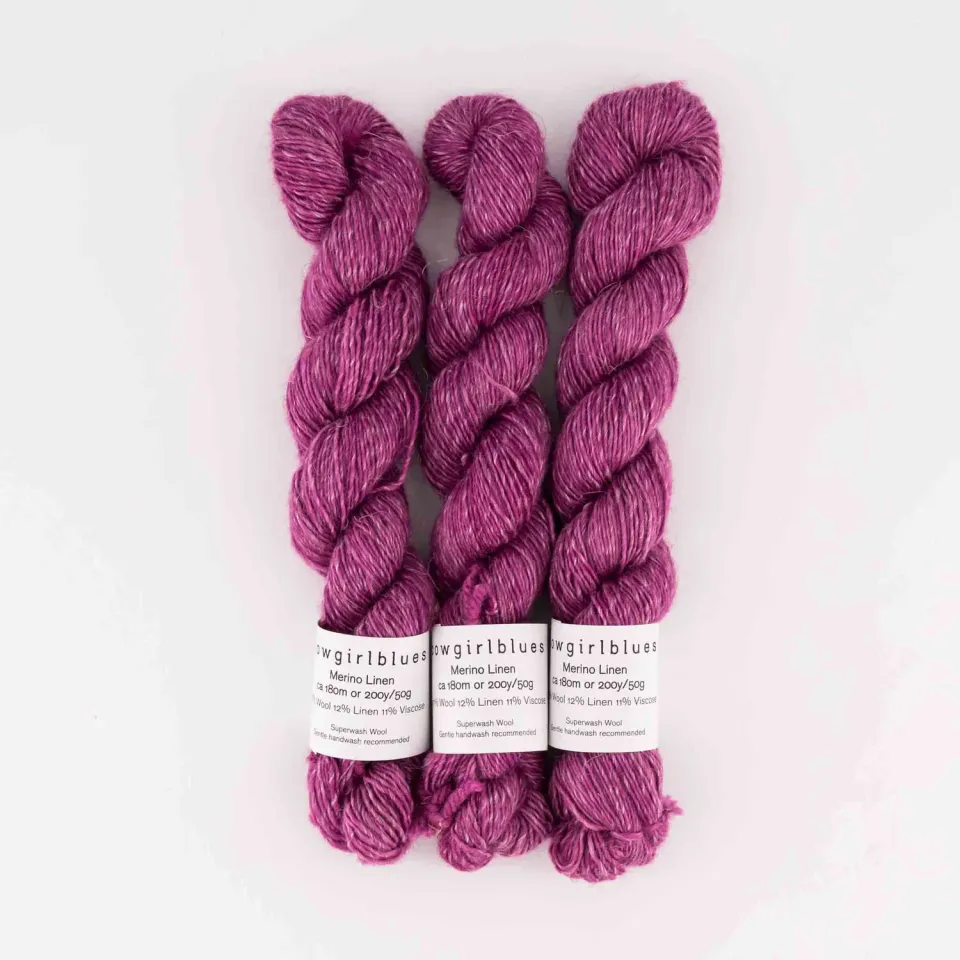 Cowgirlblues Merino Linen Girls Night Garn 50g