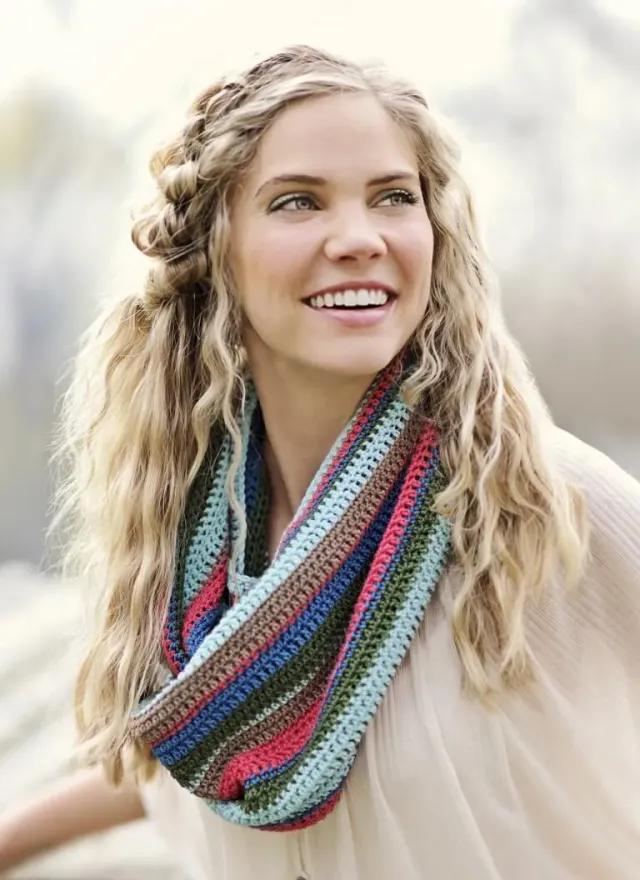 Blue Sky Fibers Classic Tornado Twist Häkelanleitung 9816 Streifen