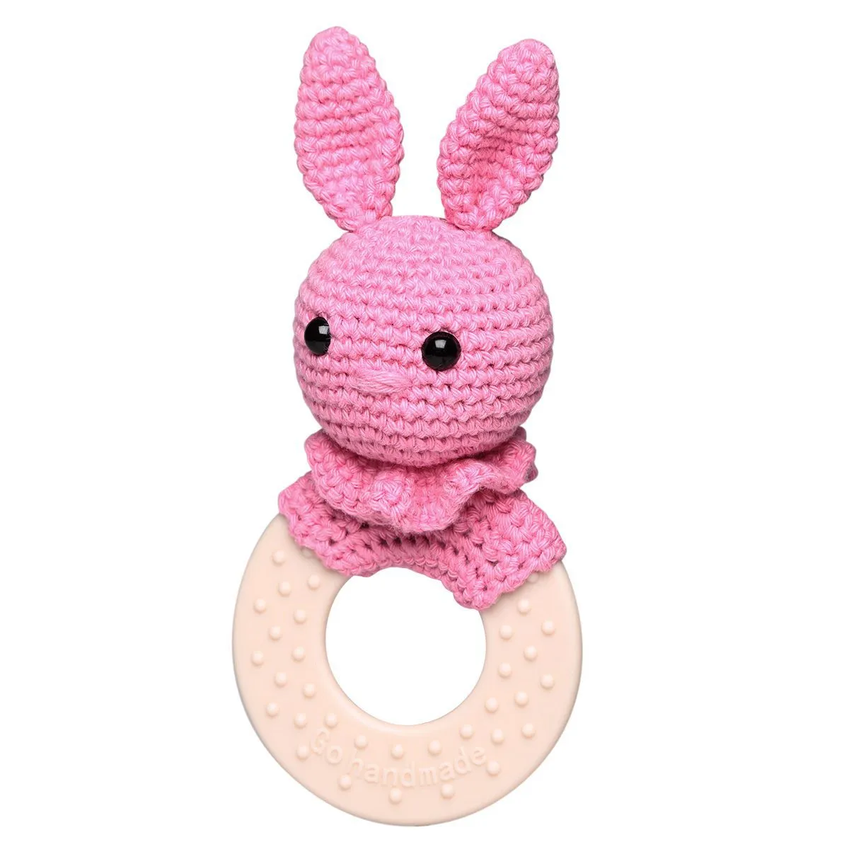 Go Handmade Sensory Bunny Häkelset hellrosa