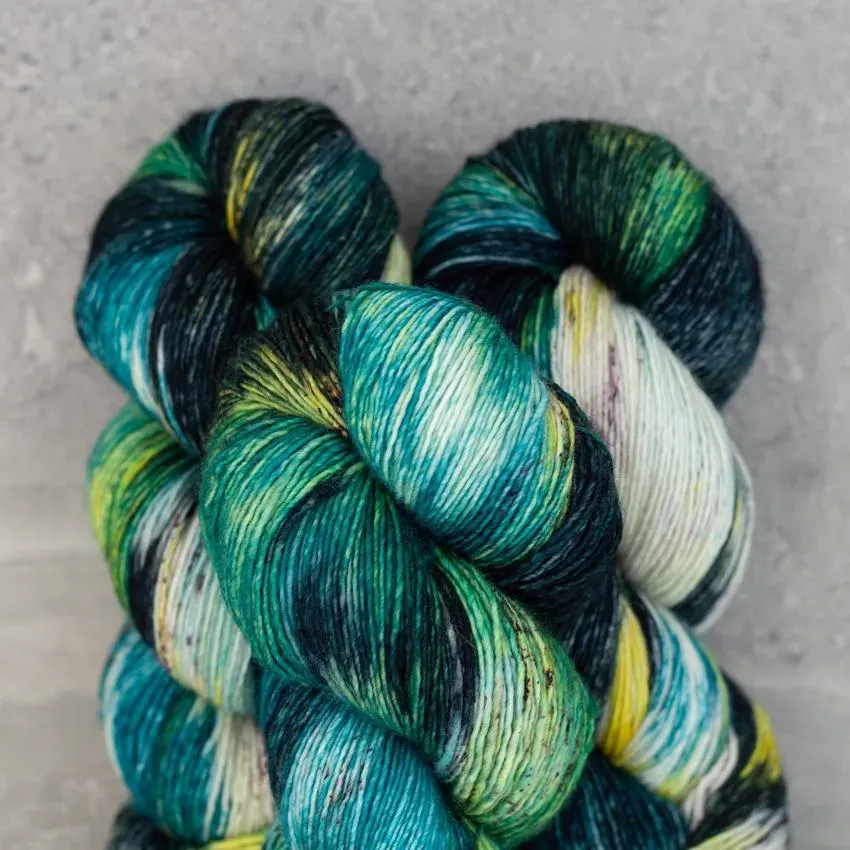 Madelinetosh Woolcycle Sport Jaded Dreams Wolle 100g Recycling