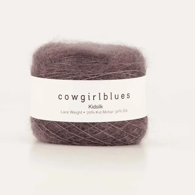 Cowgirlblues Kidsilk Charcoal Mohair Seide