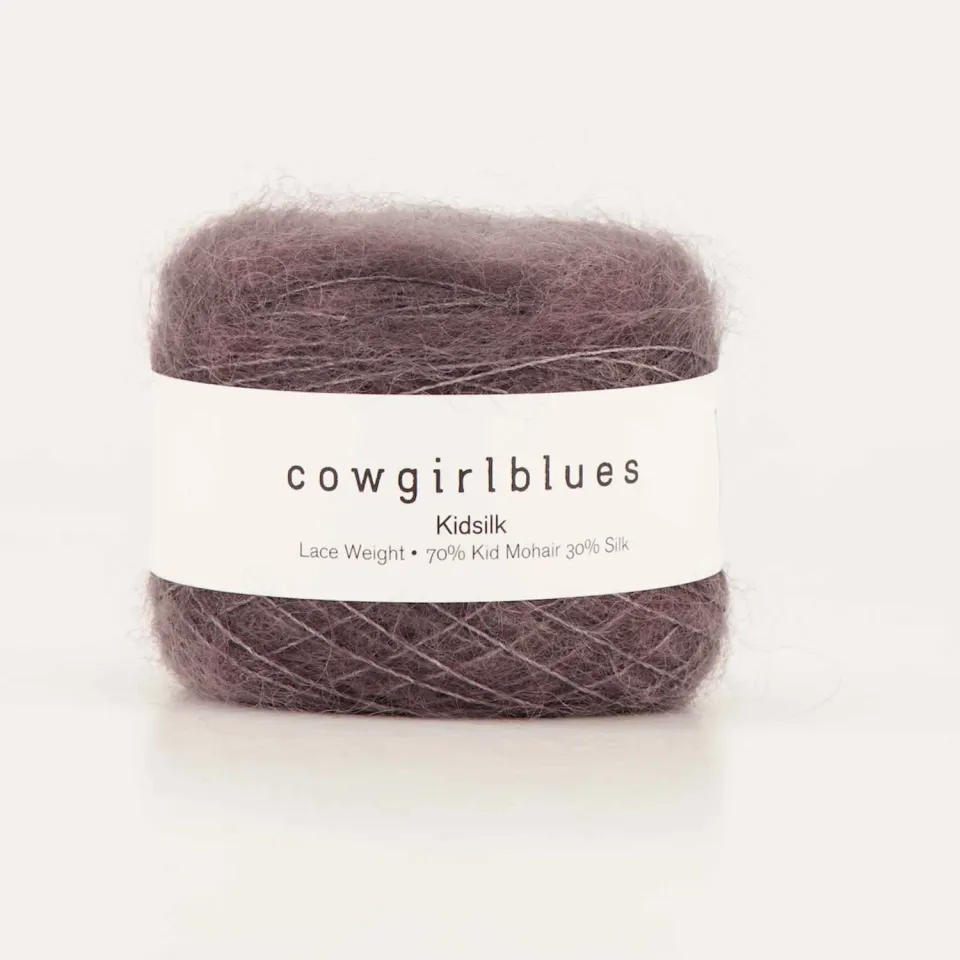 Cowgirlblues Kidsilk Charcoal Mohair Seide