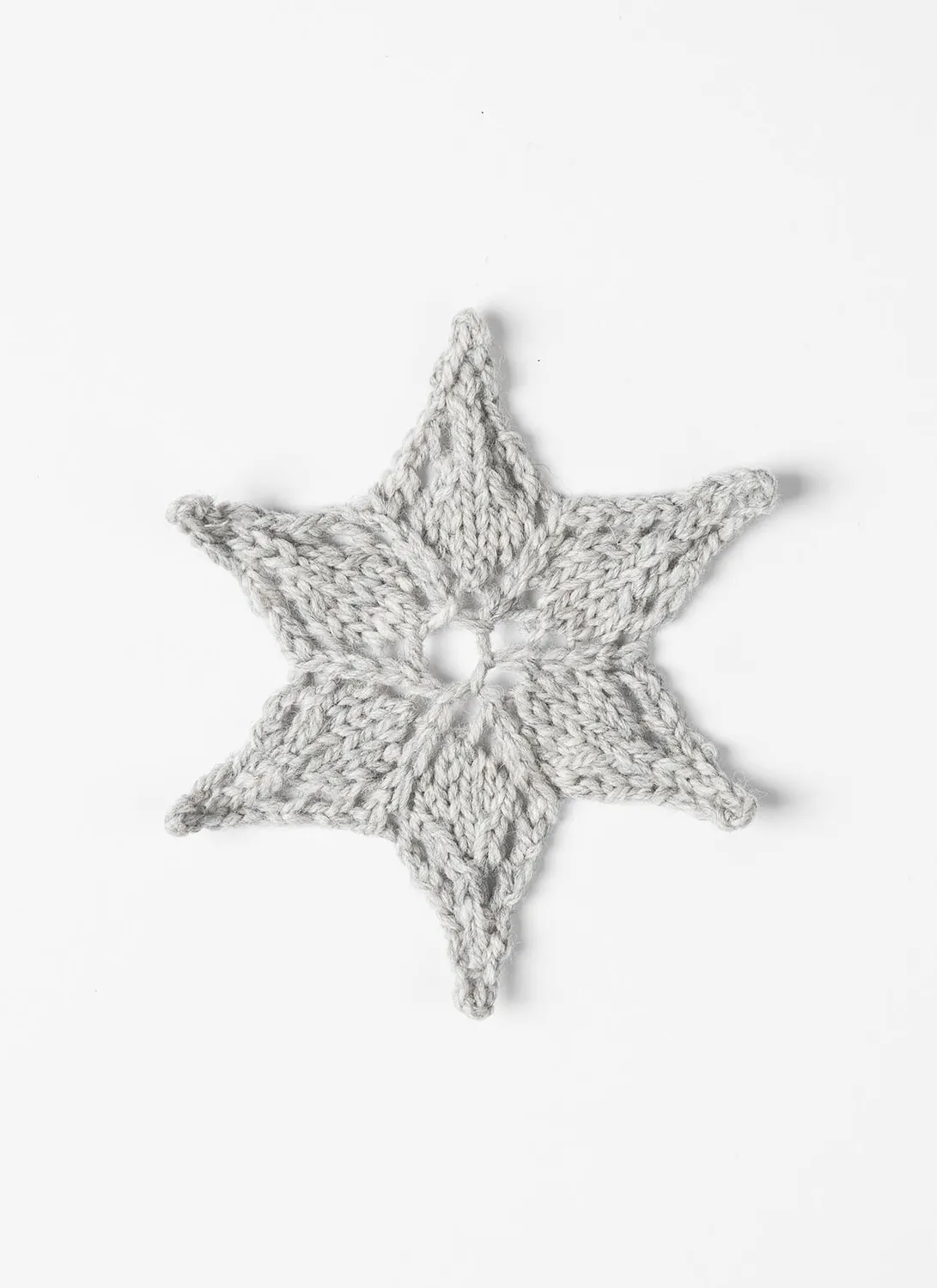 Blue Sky Fibers Holiday Frost Snowflakes Strickanleitung Mini