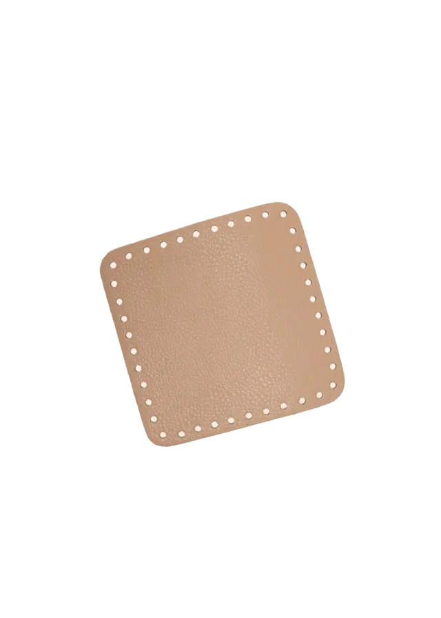 Go Handmade Base Taschenboden 15x15 cm Kunstleder
