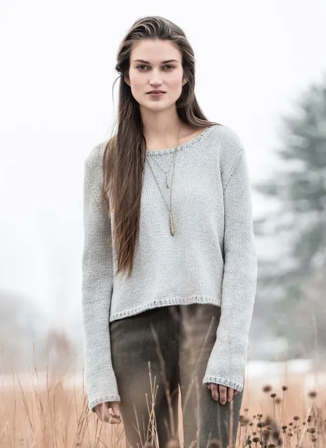 Blue Sky Fibers Classic Series Spring Hill Sweater Strickanleitung