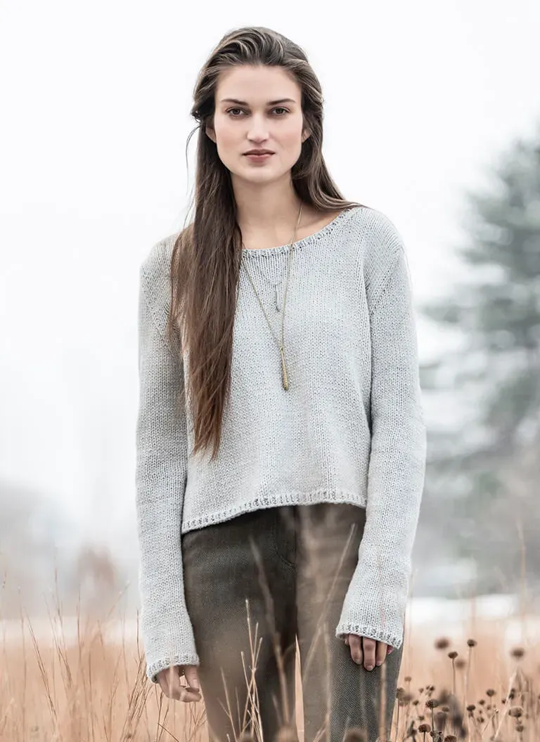 Blue Sky Fibers Classic Series Spring Hill Sweater Strickanleitung