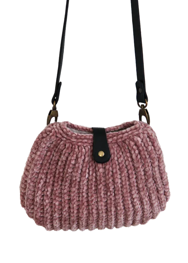 Go Handmade Rib Stitch Häkelanleitung Tasche 24x18 cm