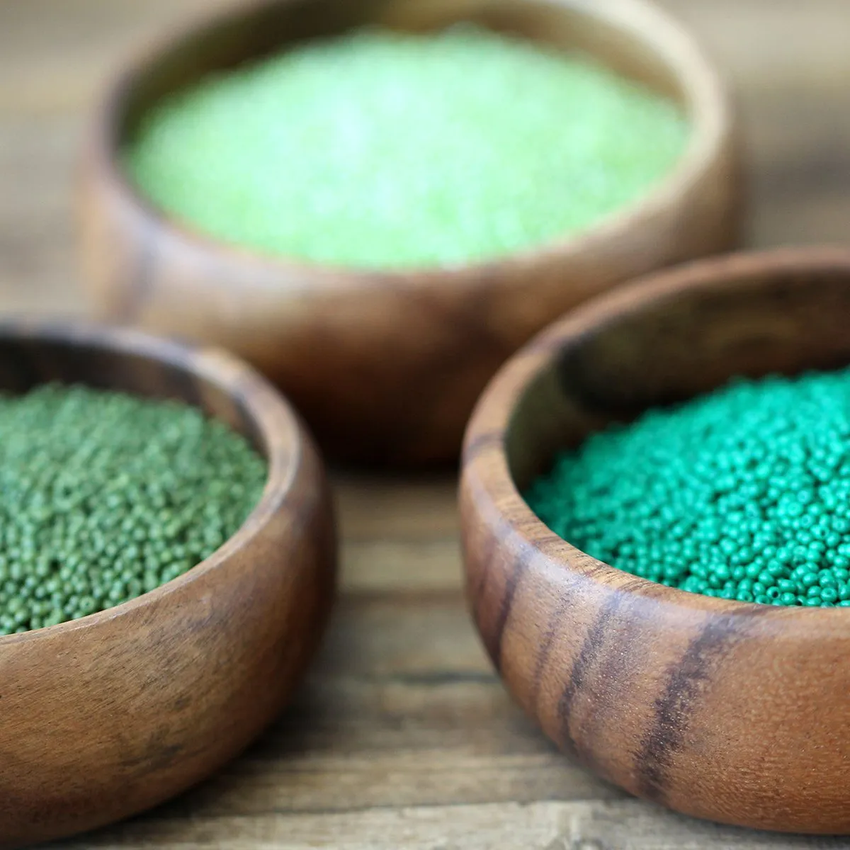 Go Handmade Glasperlen Persian Green 30g 2mm