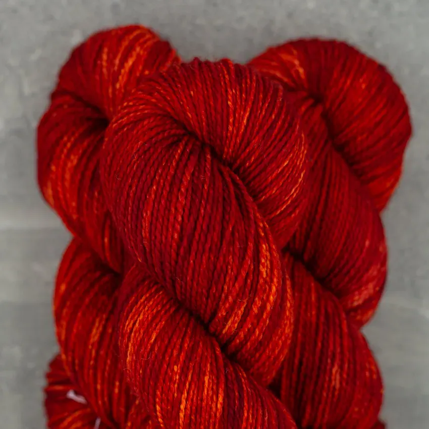 Madelinetosh Farm Twist Carolina Reaper DK-Garn weich