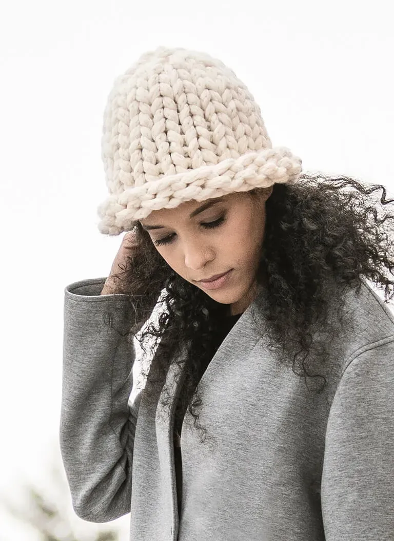 Blue Sky Fibers Odin Jumbo Hat Strickanleitung Jumbo