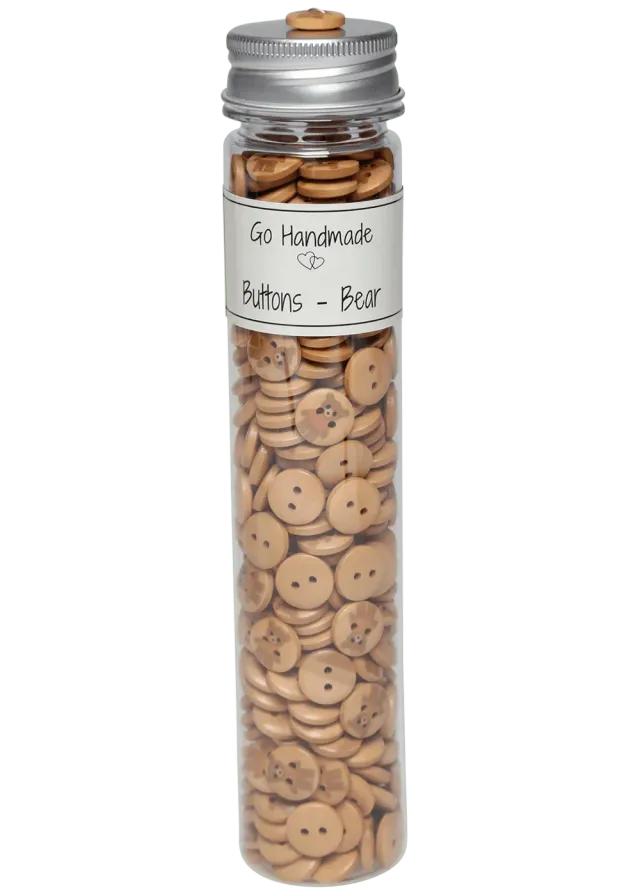 Go Handmade Teddy Sicherheitsaugen Beige 13mm Vorrat