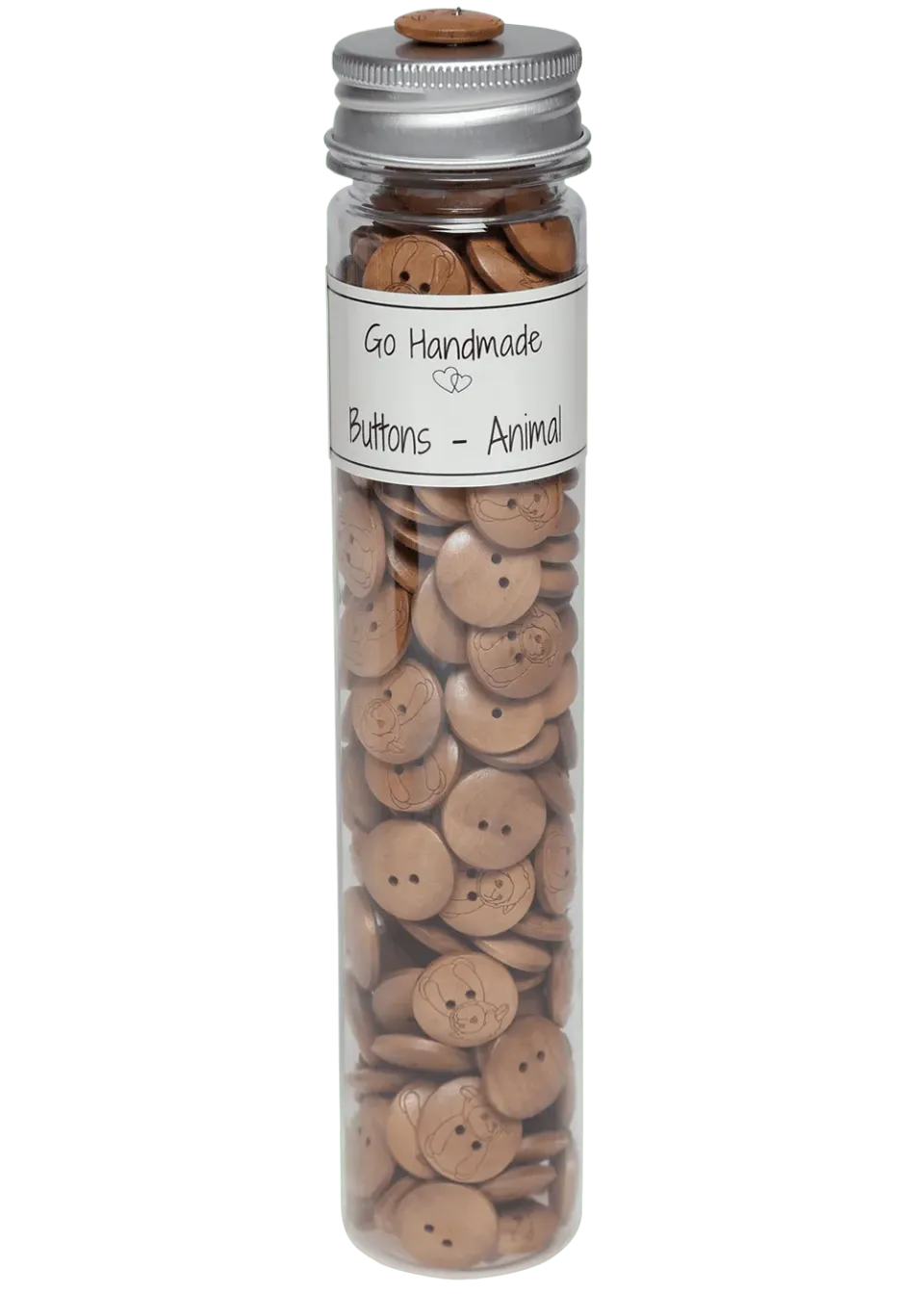 Go Handmade Får Motivknöpfe 17 mm 165 Stück