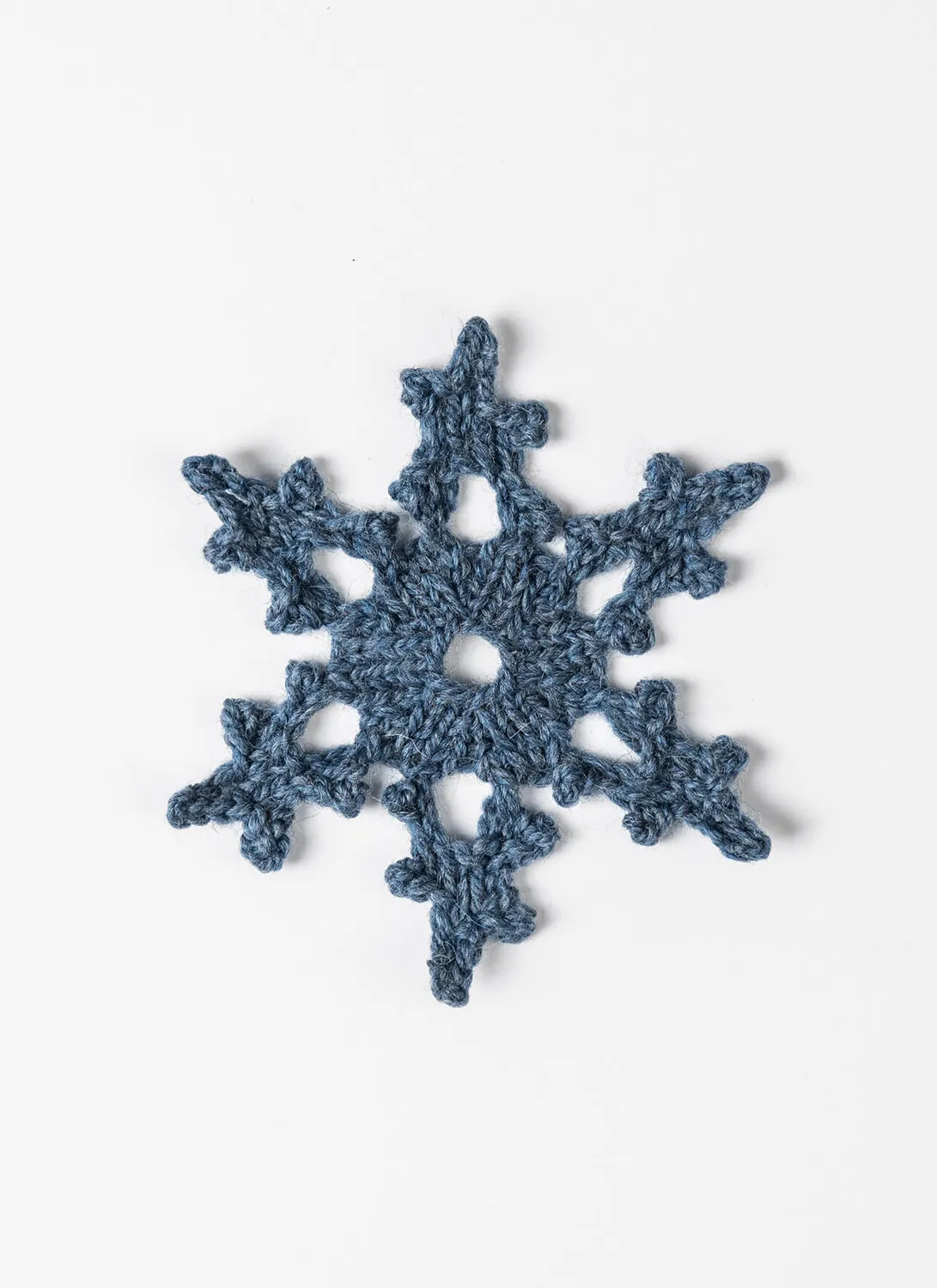Blue Sky Fibers Holiday Frost Snowflakes Strickanleitung Mini