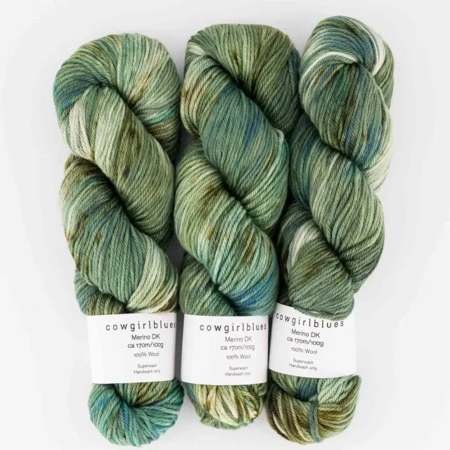 Cowgirlblues Merino DK Celine Dion Wolle hellblau