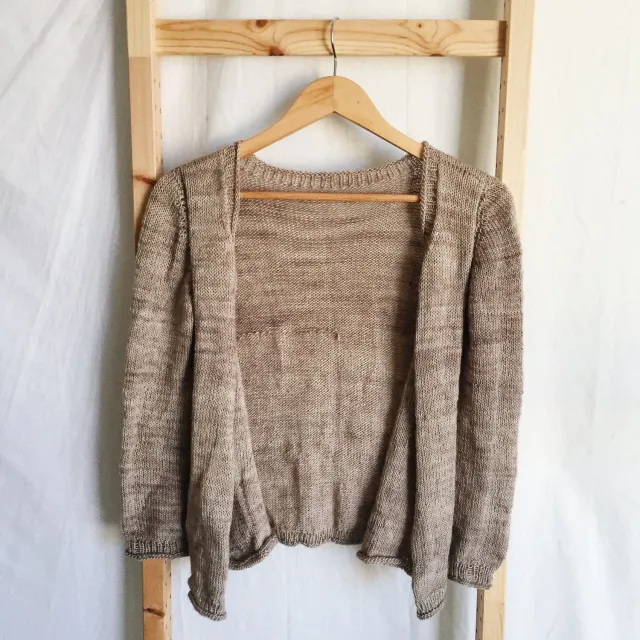 Madelinetosh Hay Cardigan Strickanleitung PDF Fingering