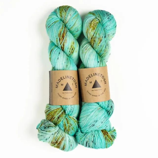 Madelinetosh Woolcycle Sport Nosedive Wolle 100g Upcycling
